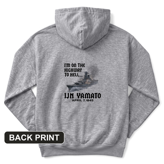 Yamato Back Print Hoodie