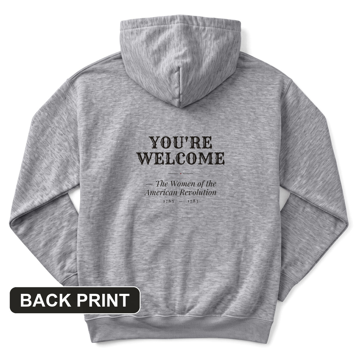 You're Welcome Back Print Hoodie