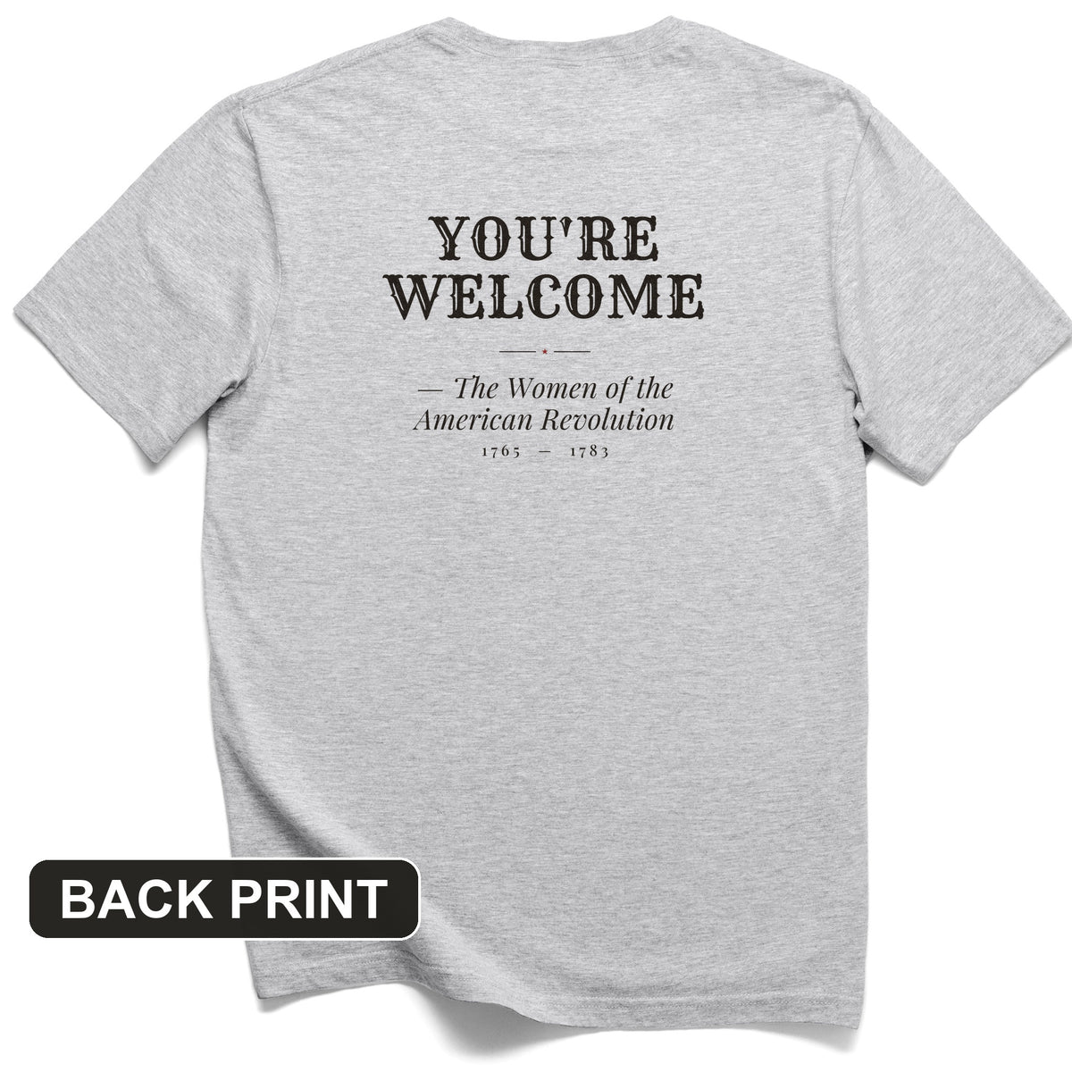 You're Welcome Back Print T-Shirt