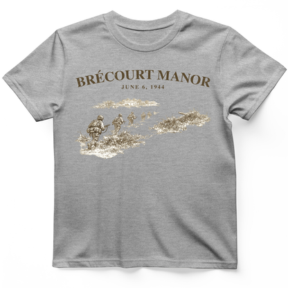 Brecourt Manor T-Shirt Sport Grey / S