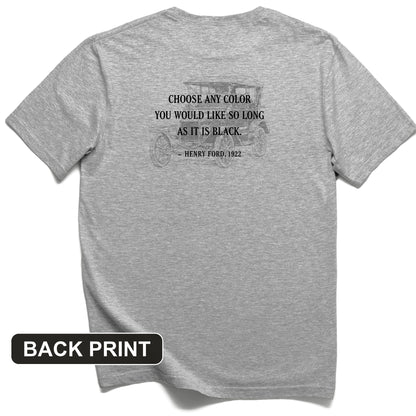 Any Color Back Print T-Shirt