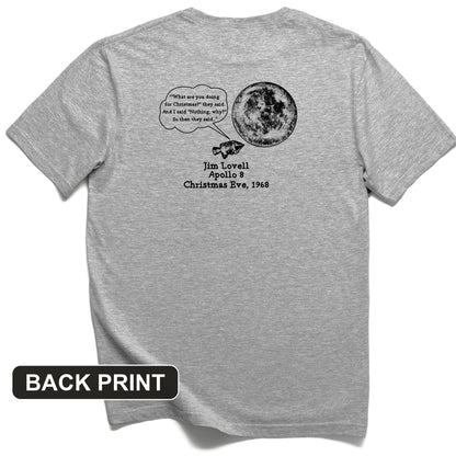 Apollo 8 Back Print T-Shirt