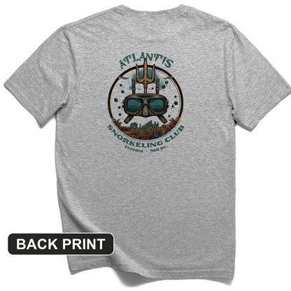Atlantis Back Print T-Shirt