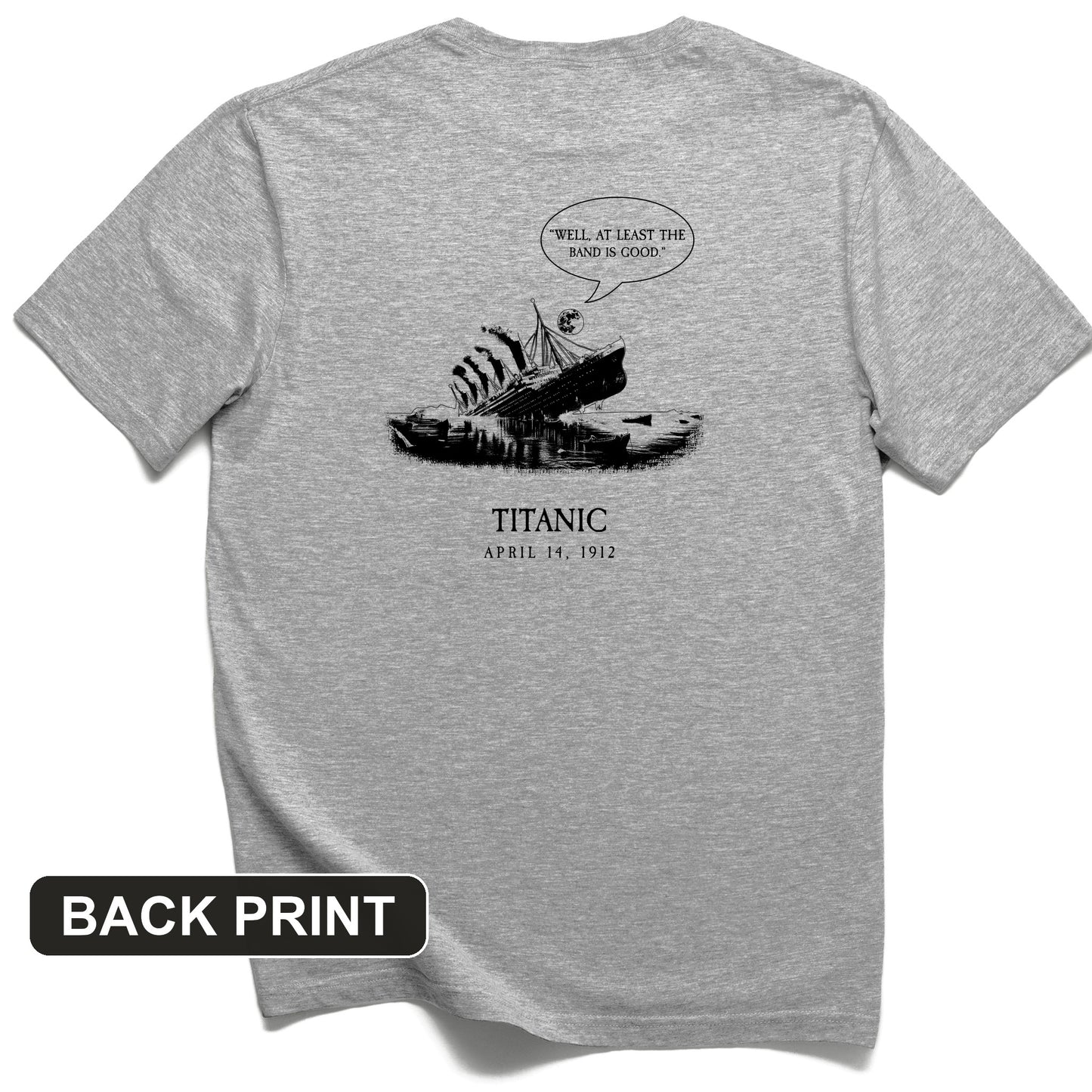 Band's Good Back Print T-Shirt