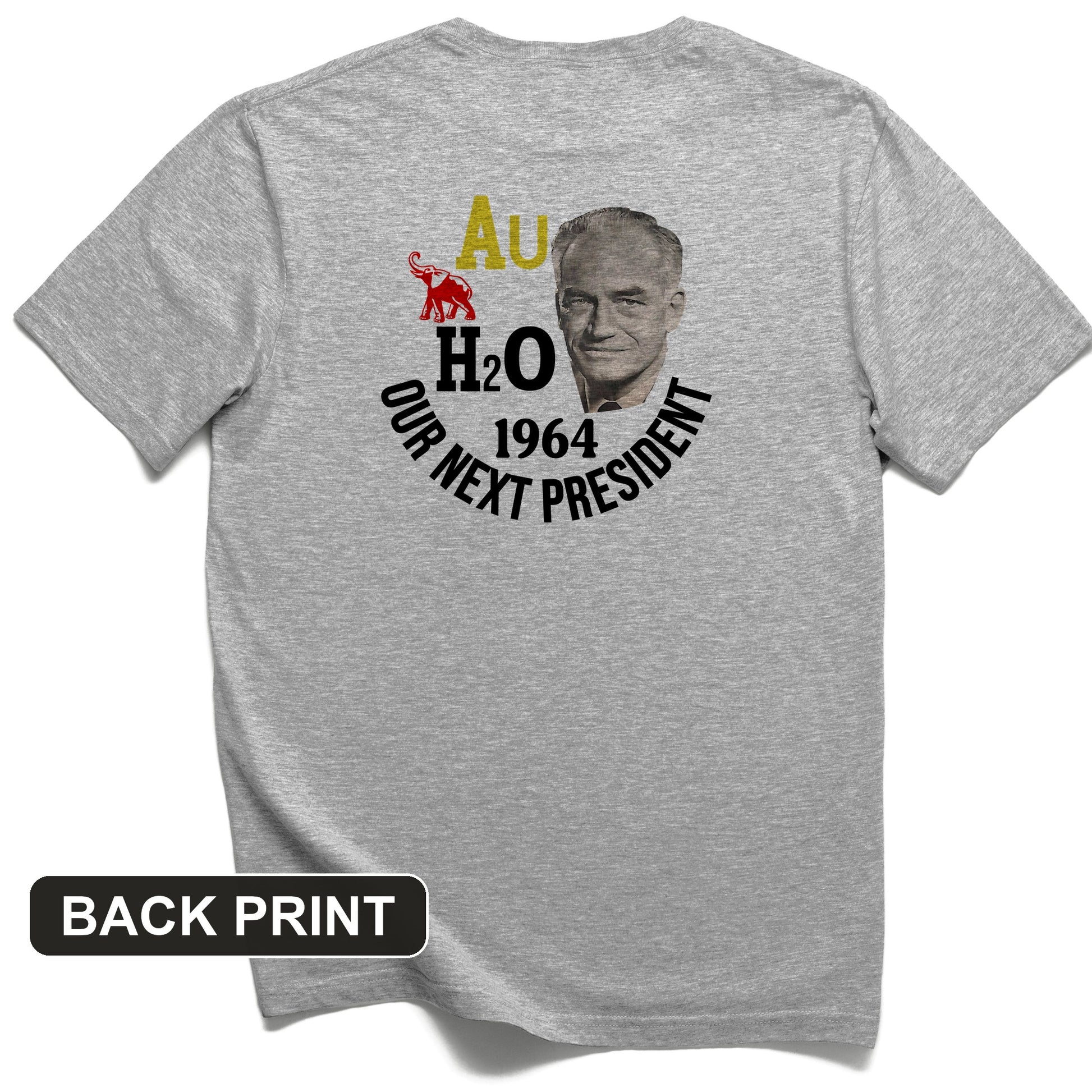 Barry Goldwater Back Print T-Shirt
