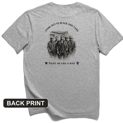 Black and Tans Back Print T-Shirt
