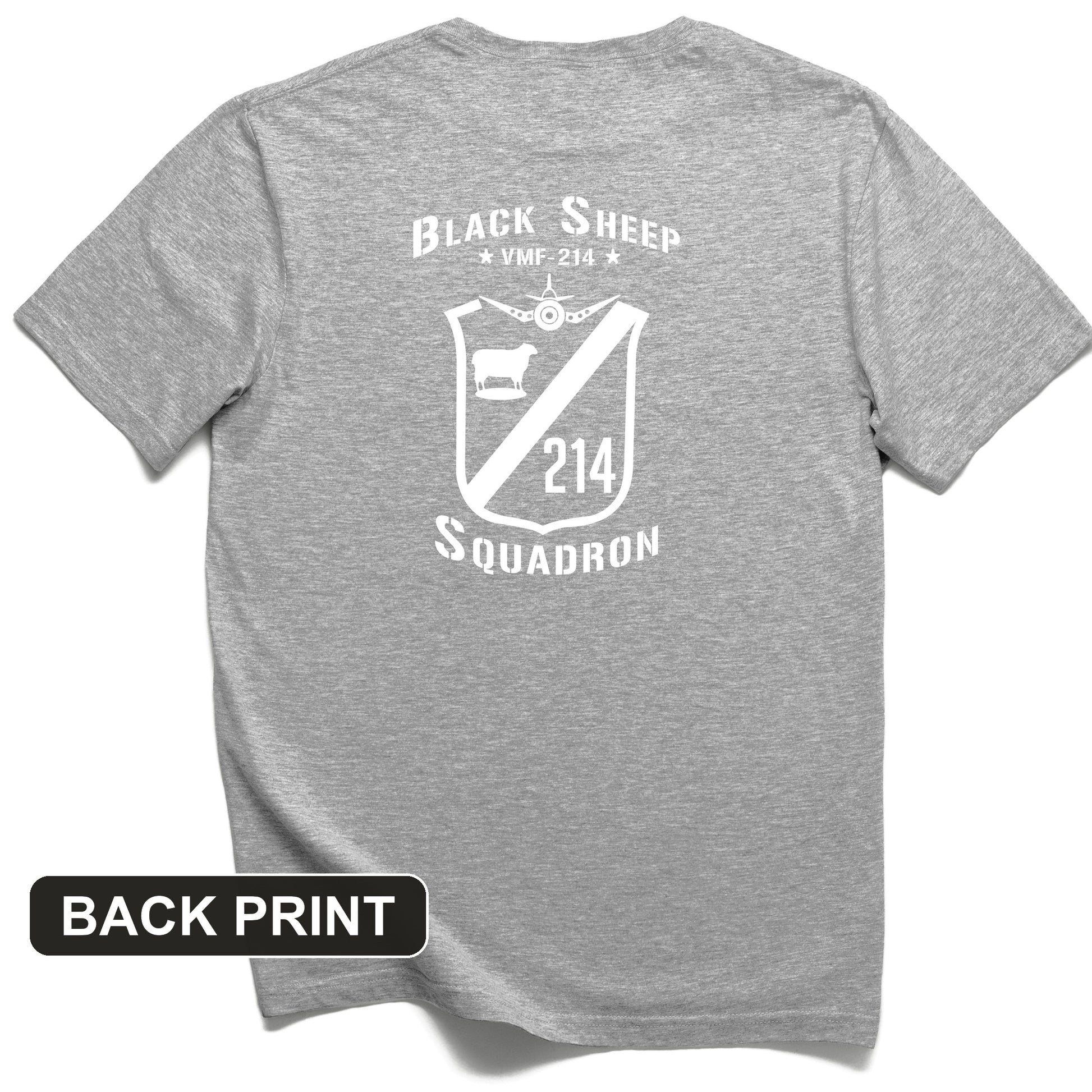 Black Sheep Back Print T-Shirt
