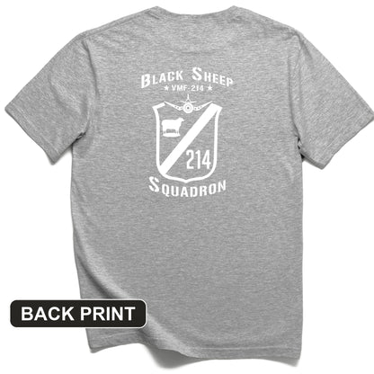 Black Sheep Back Print T-Shirt