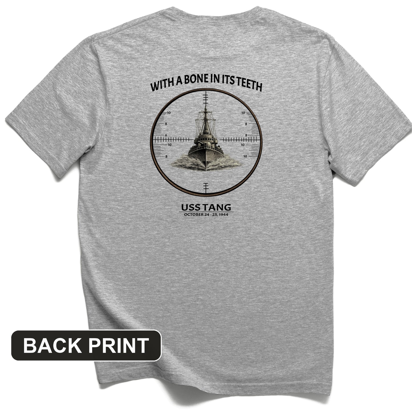 Bone in its Teeth Back Print T-Shirt