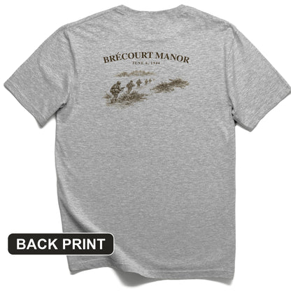 Brecourt Manor Back Print T-Shirt