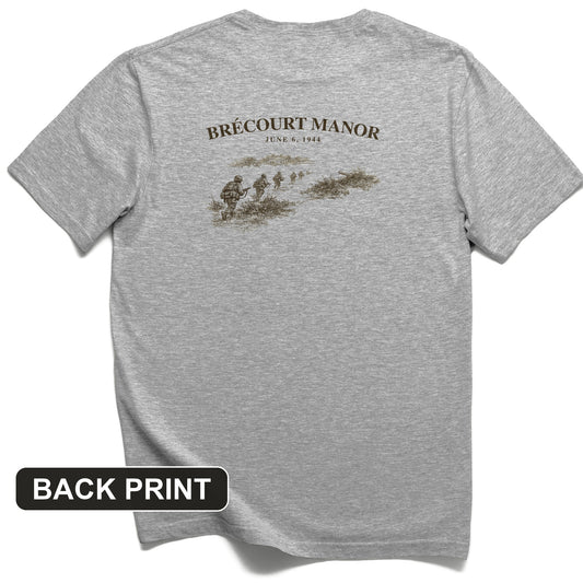 Brecourt Manor Back Print T-Shirt