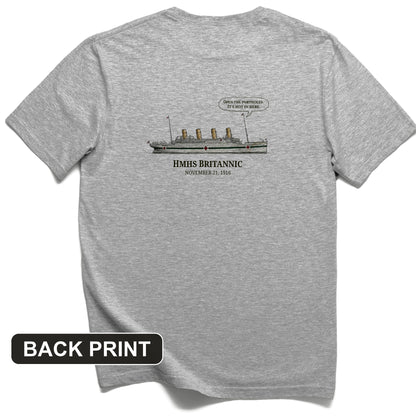 Britannic Back Print T-Shirt