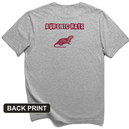 Bubonic Rats World Tour Back Print T-Shirt