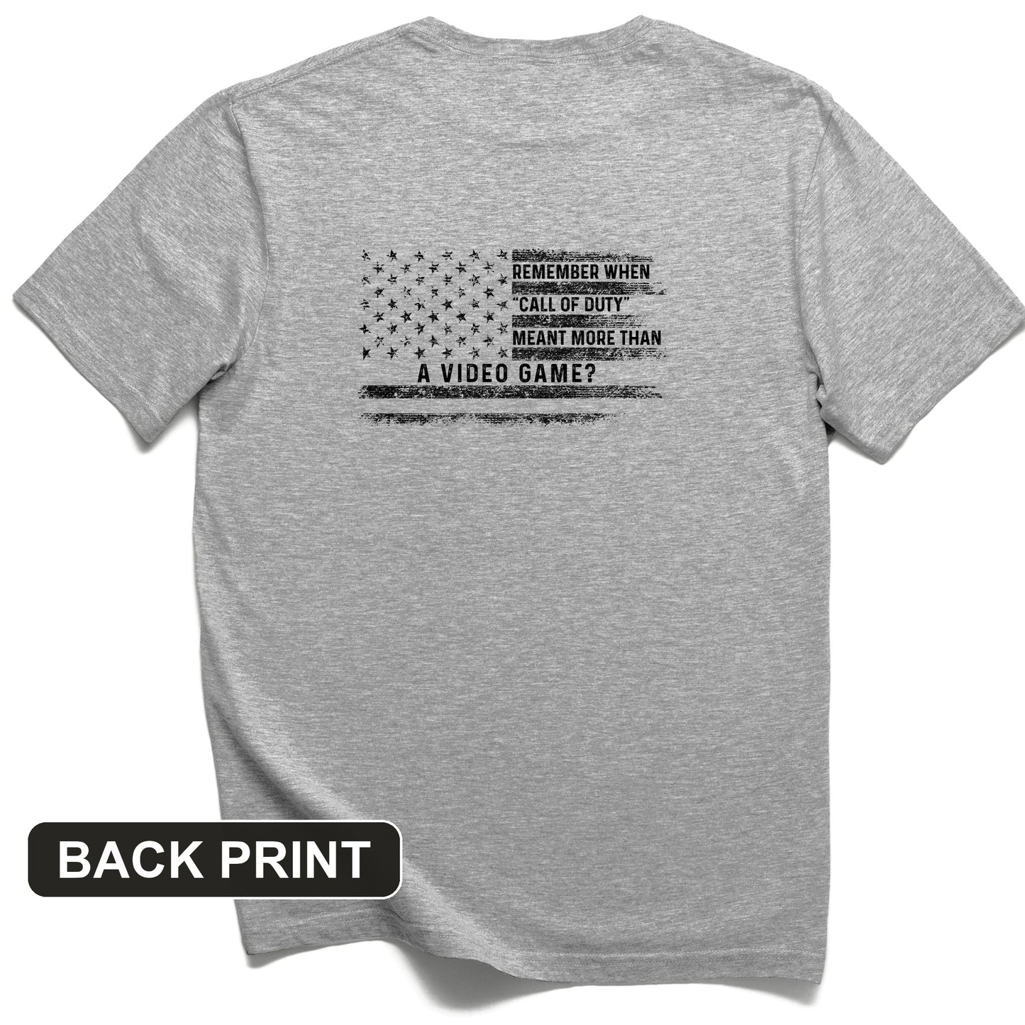 Call of Duty Back Print T-Shirt