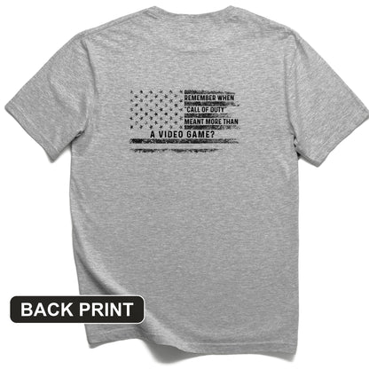 Call of Duty Back Print T-Shirt