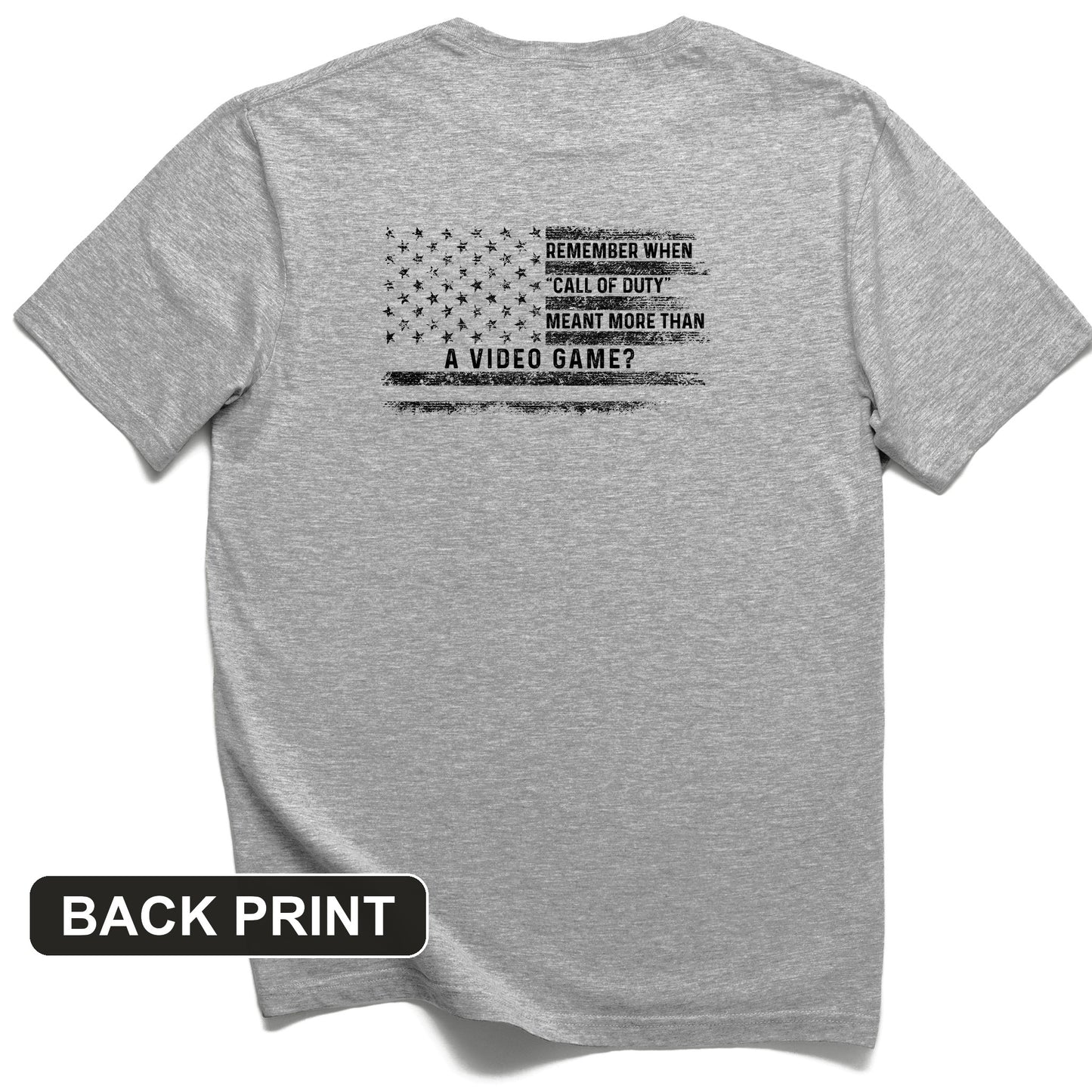 Call of Duty Back Print T-Shirt