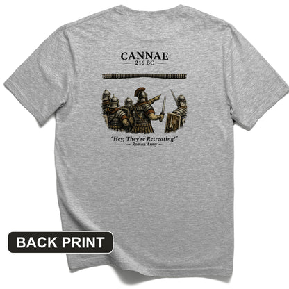 Cannae Back Print T-Shirt