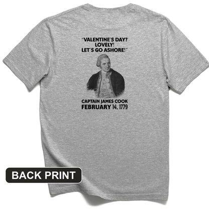 Captain Cook Back Print T-Shirt