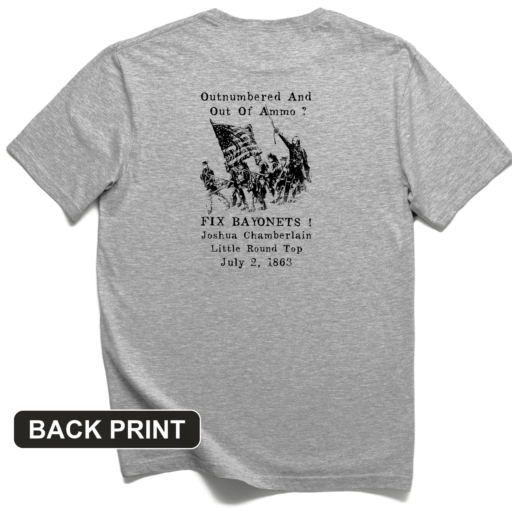 Chamberlain Back Print T-Shirt