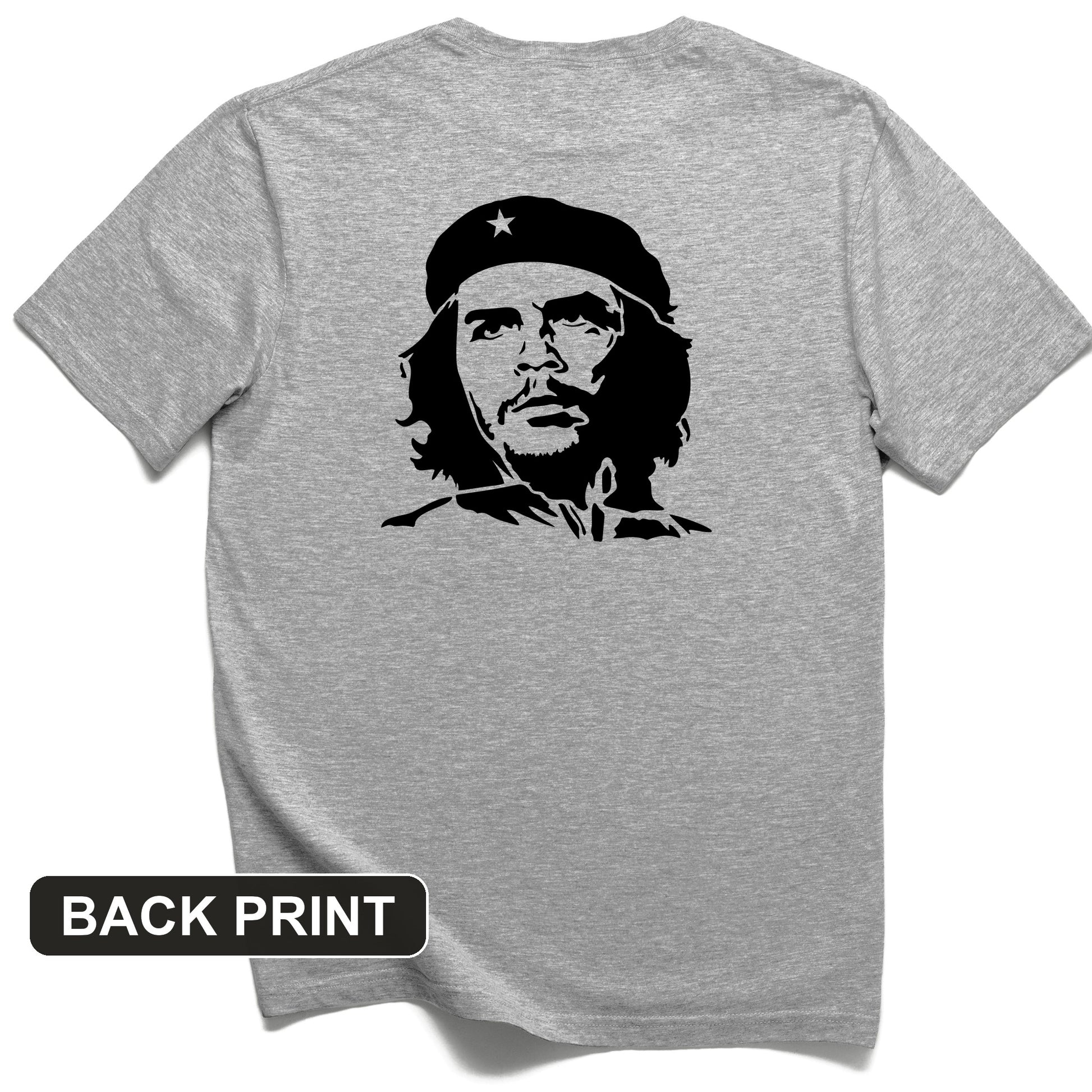 Che Guevara B&W Back Print T-Shirt