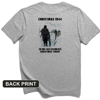 Christmas 1944 Back Print T-Shirt