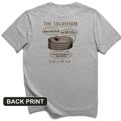 Colosseum Back Print T-Shirt