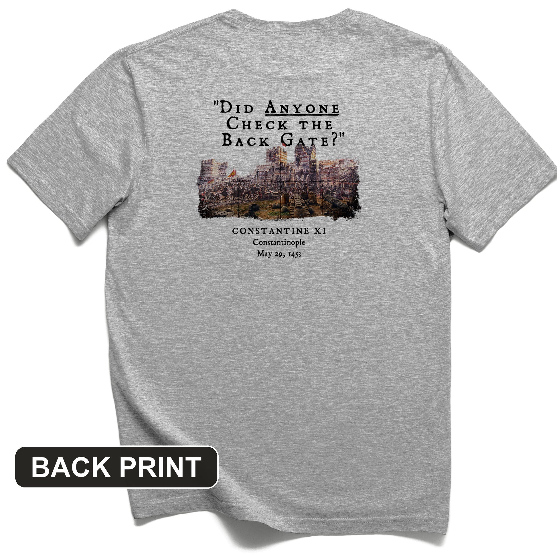 Constantinople Back Print T-Shirt