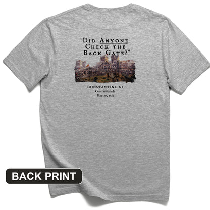 Constantinople Back Print T-Shirt