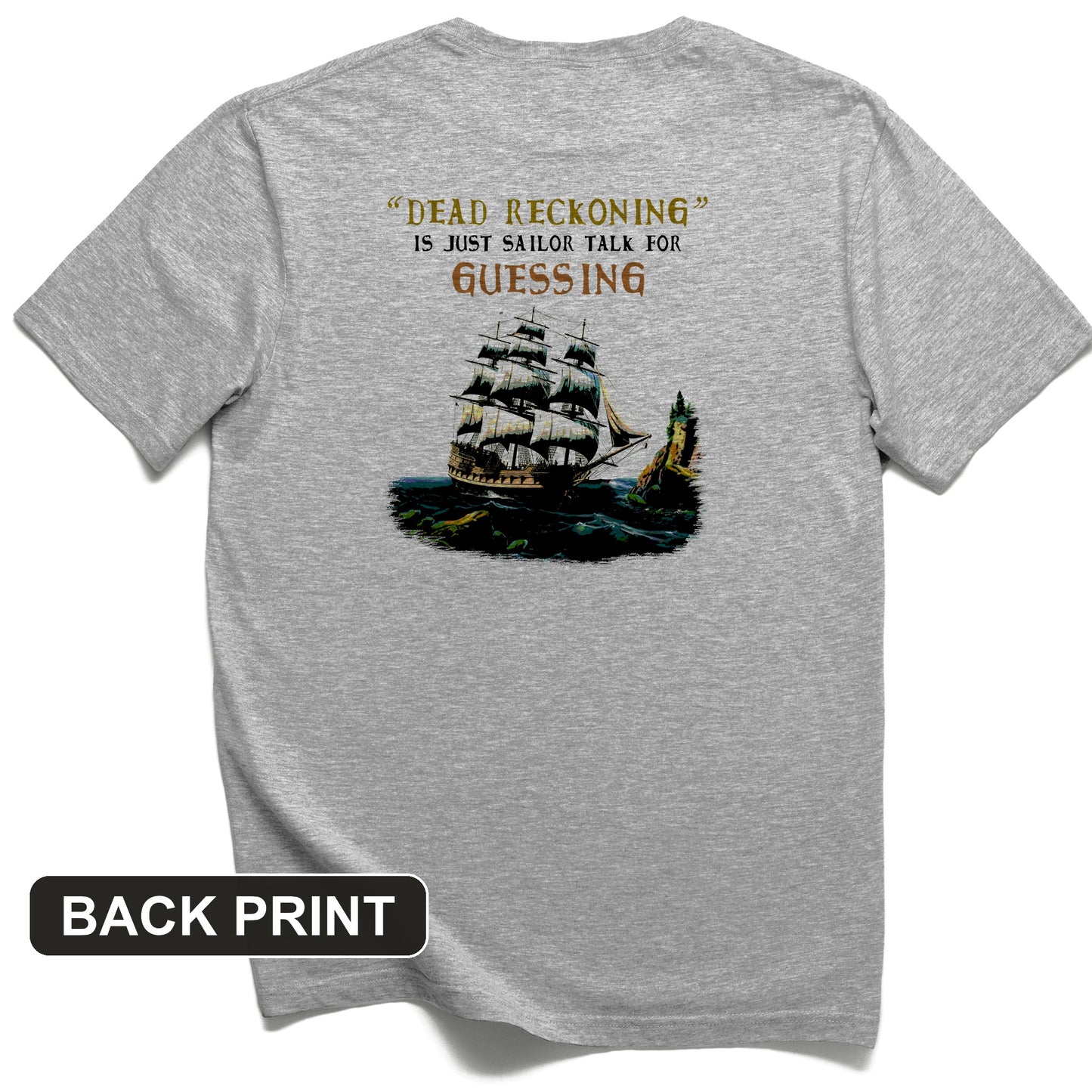 Dead Reckoning Sailor Back Print T-Shirt