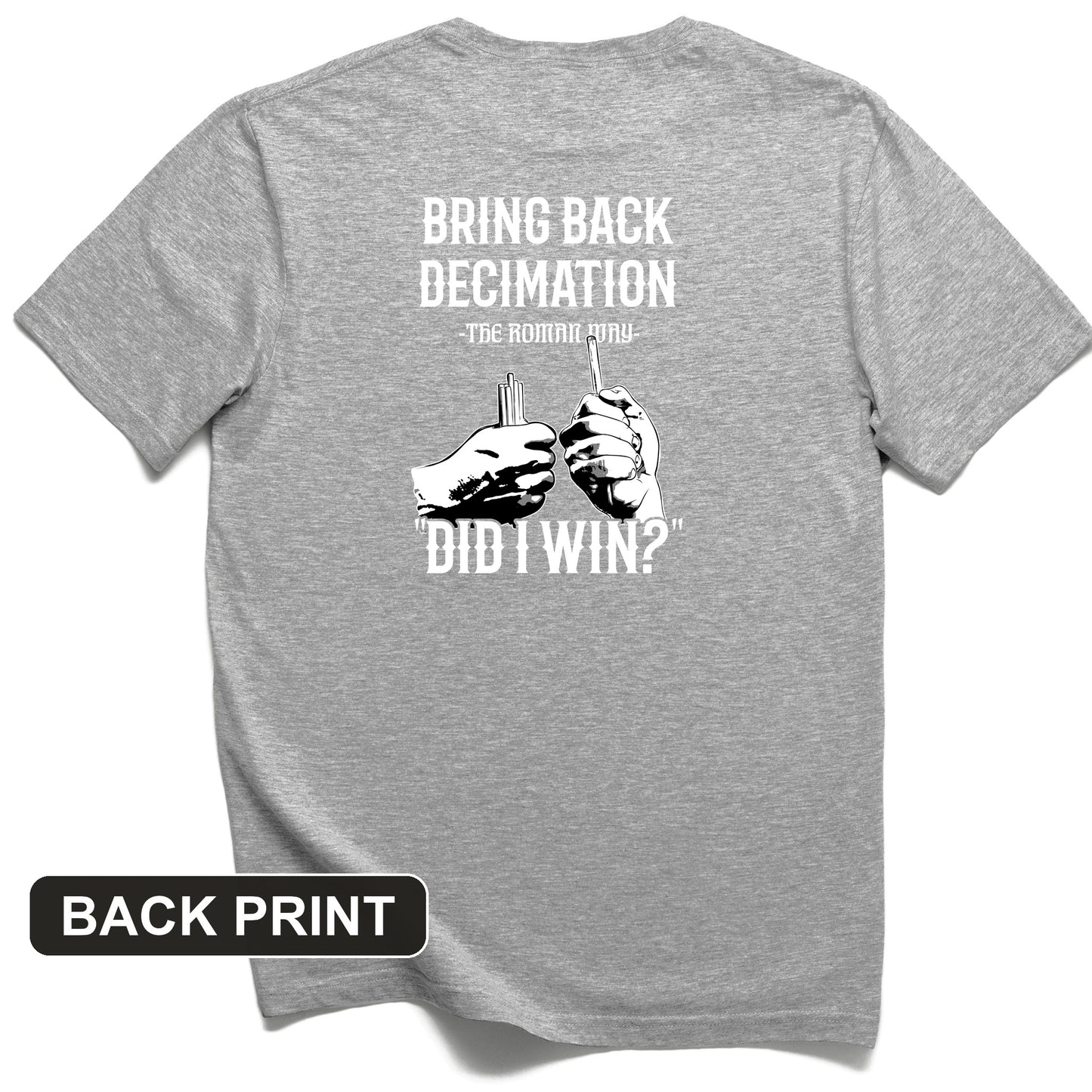 Decimation Back Print T-Shirt