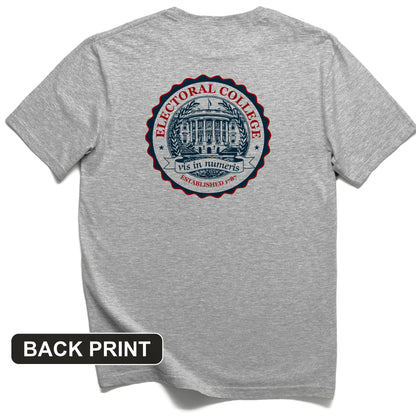 Electoral College Back Print T-Shirt