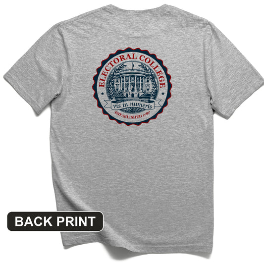 Electoral College Back Print T-Shirt