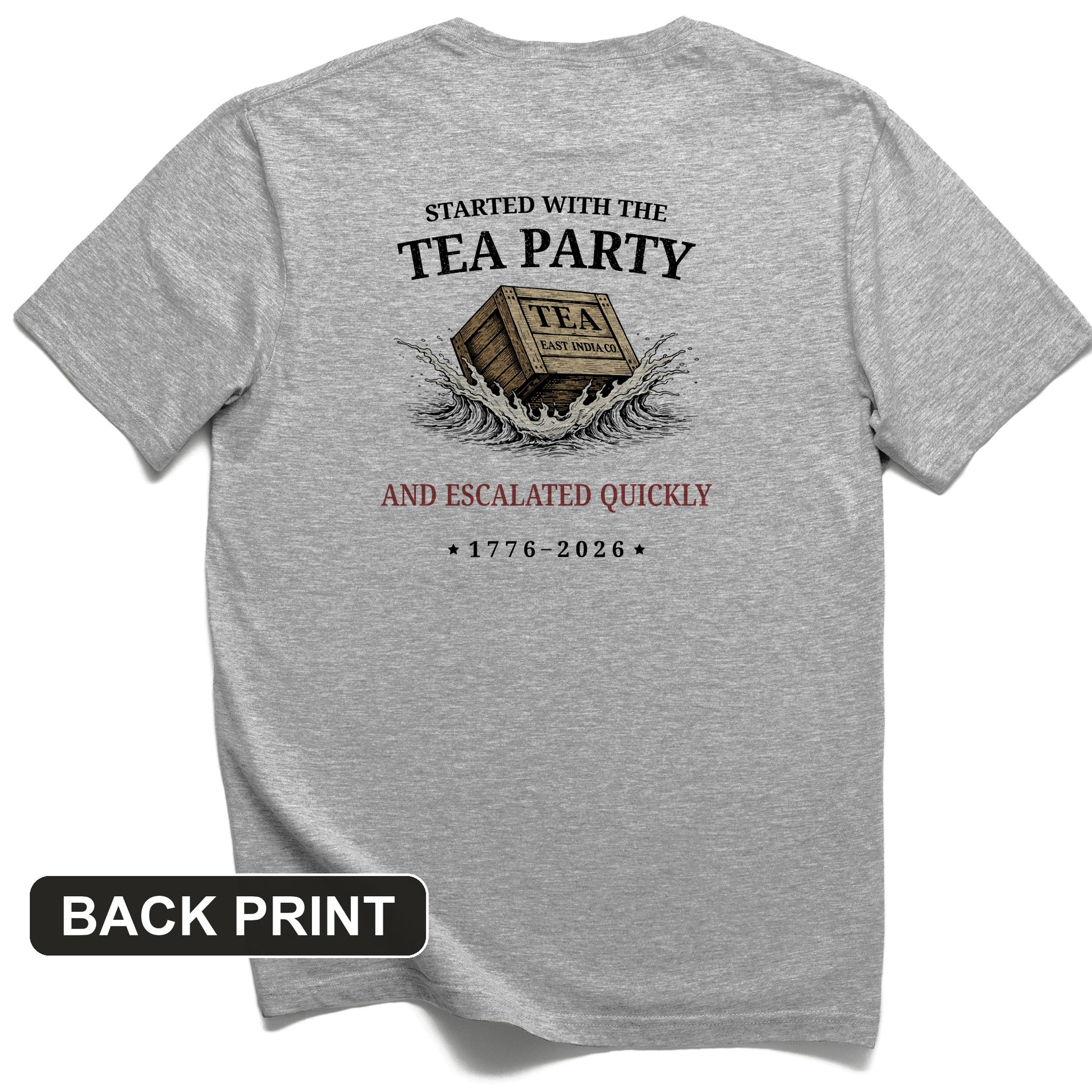 Escalated Quickly Back Print T-Shirt