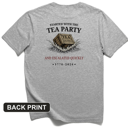 Escalated Quickly Back Print T-Shirt