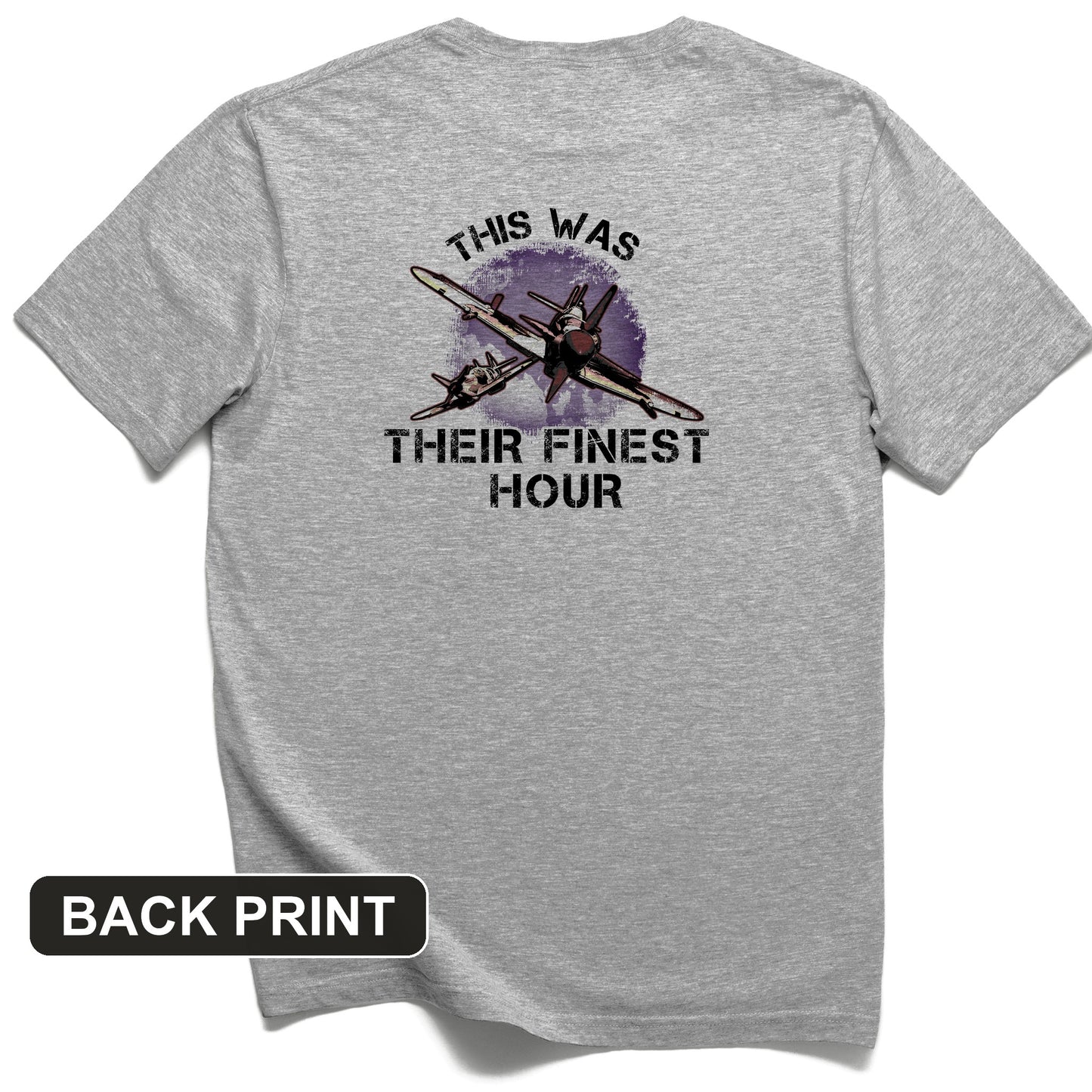 Finest Hour Back Print T-Shirt