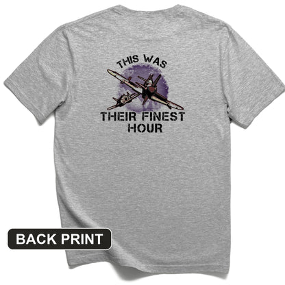 Finest Hour Back Print T-Shirt
