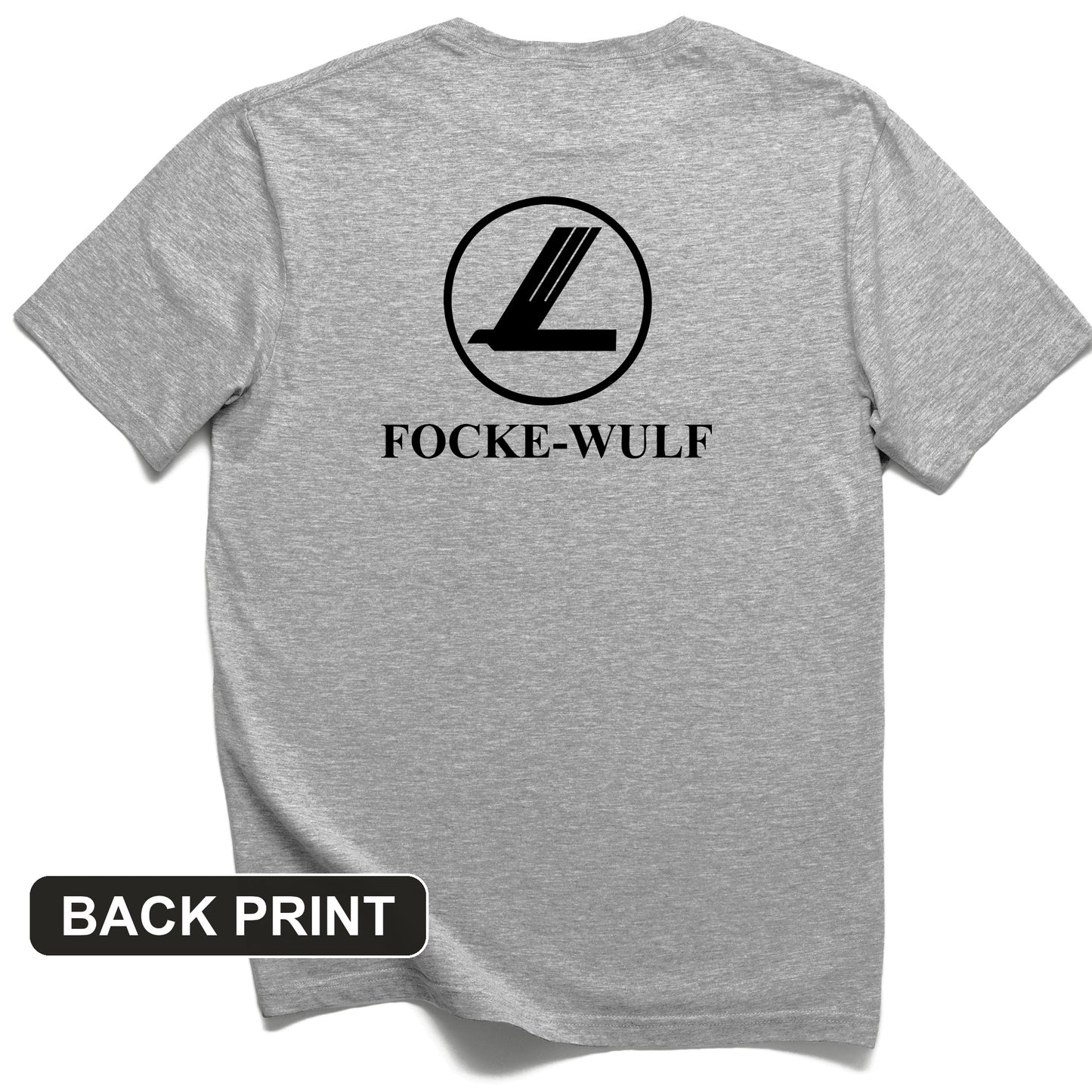 Focke Wulf Back Print T-Shirt