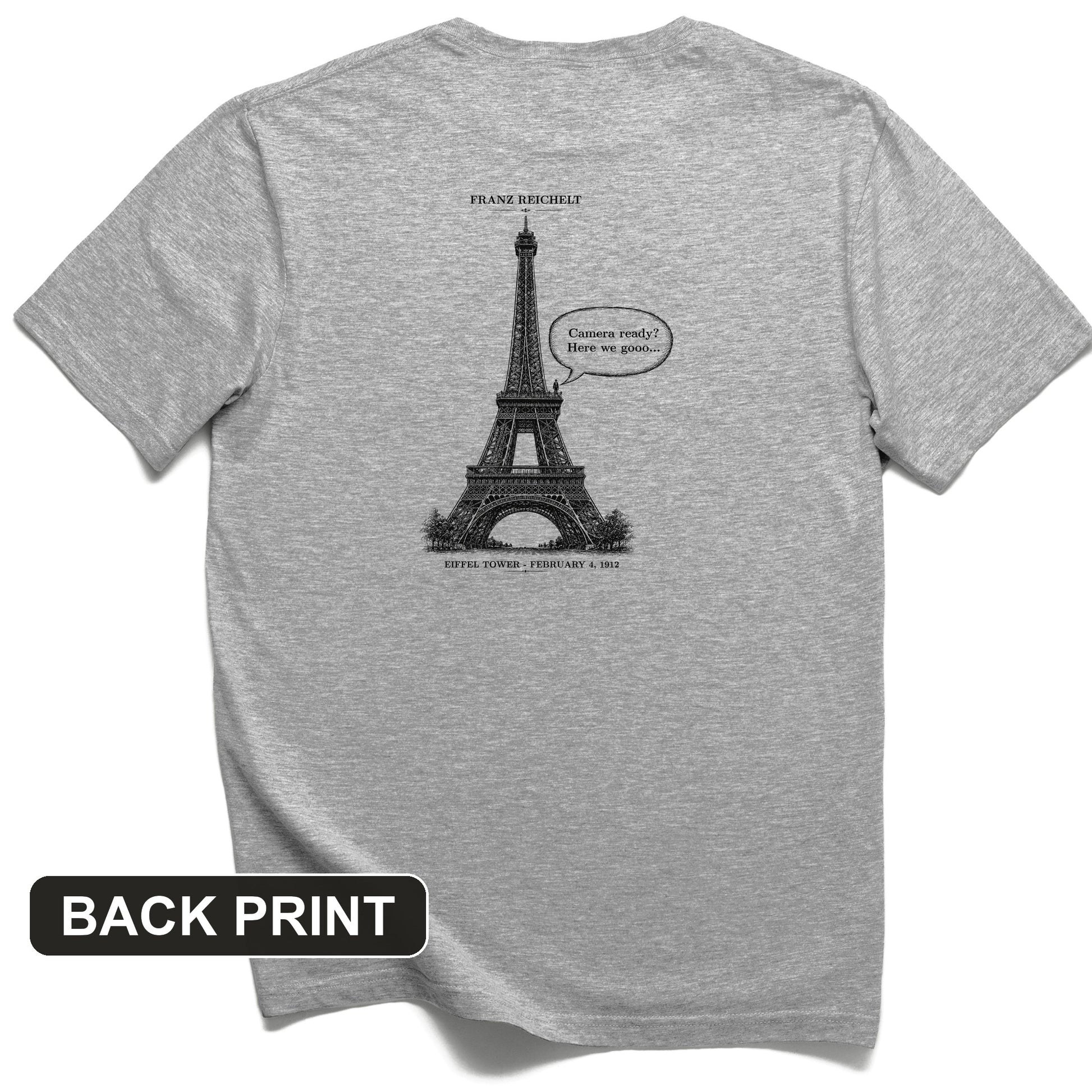 Franz Reichelt Back Print T-Shirt
