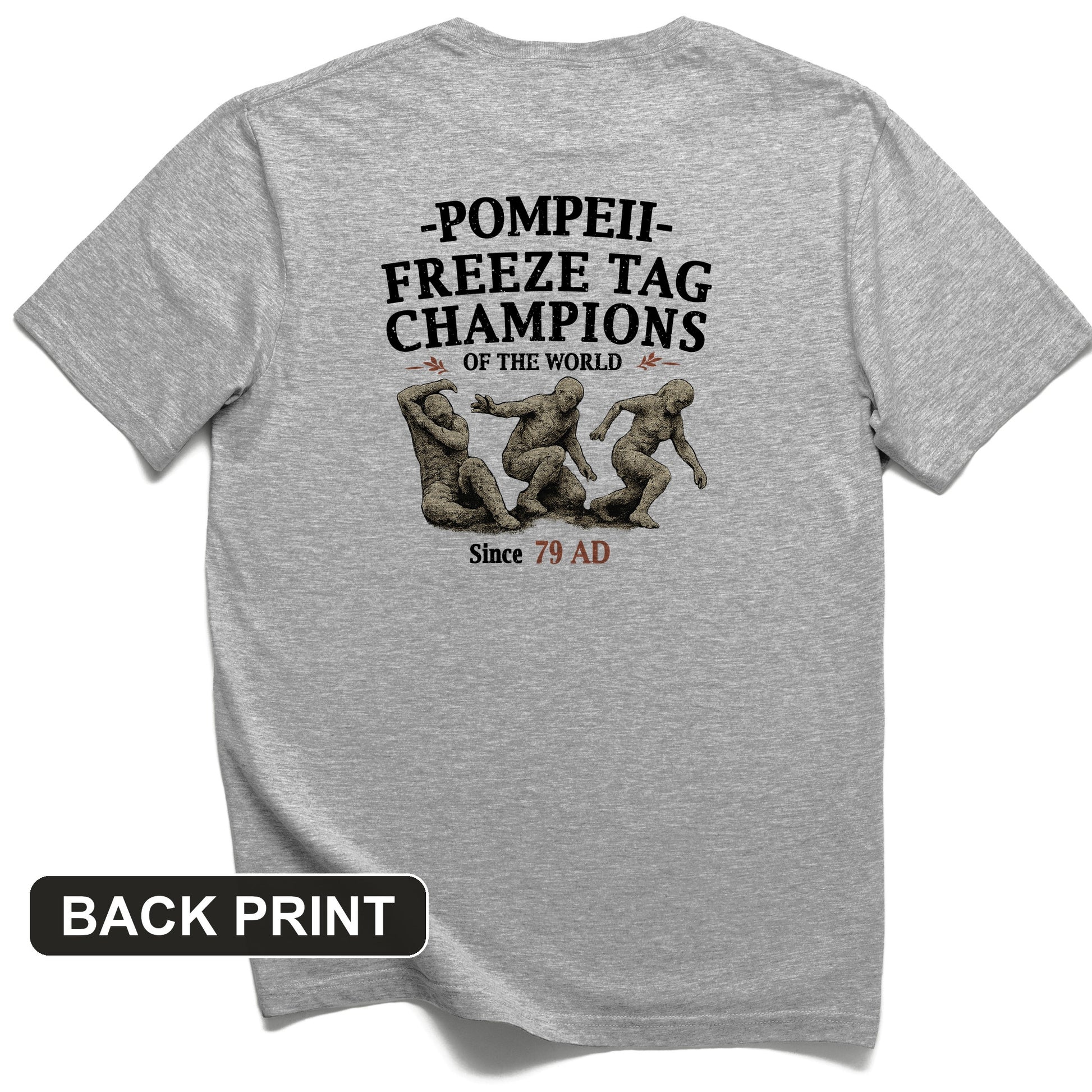 Freeze Tag Back Print T-Shirt