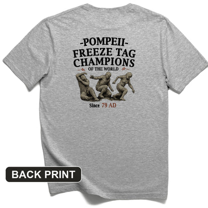 Freeze Tag Back Print T-Shirt