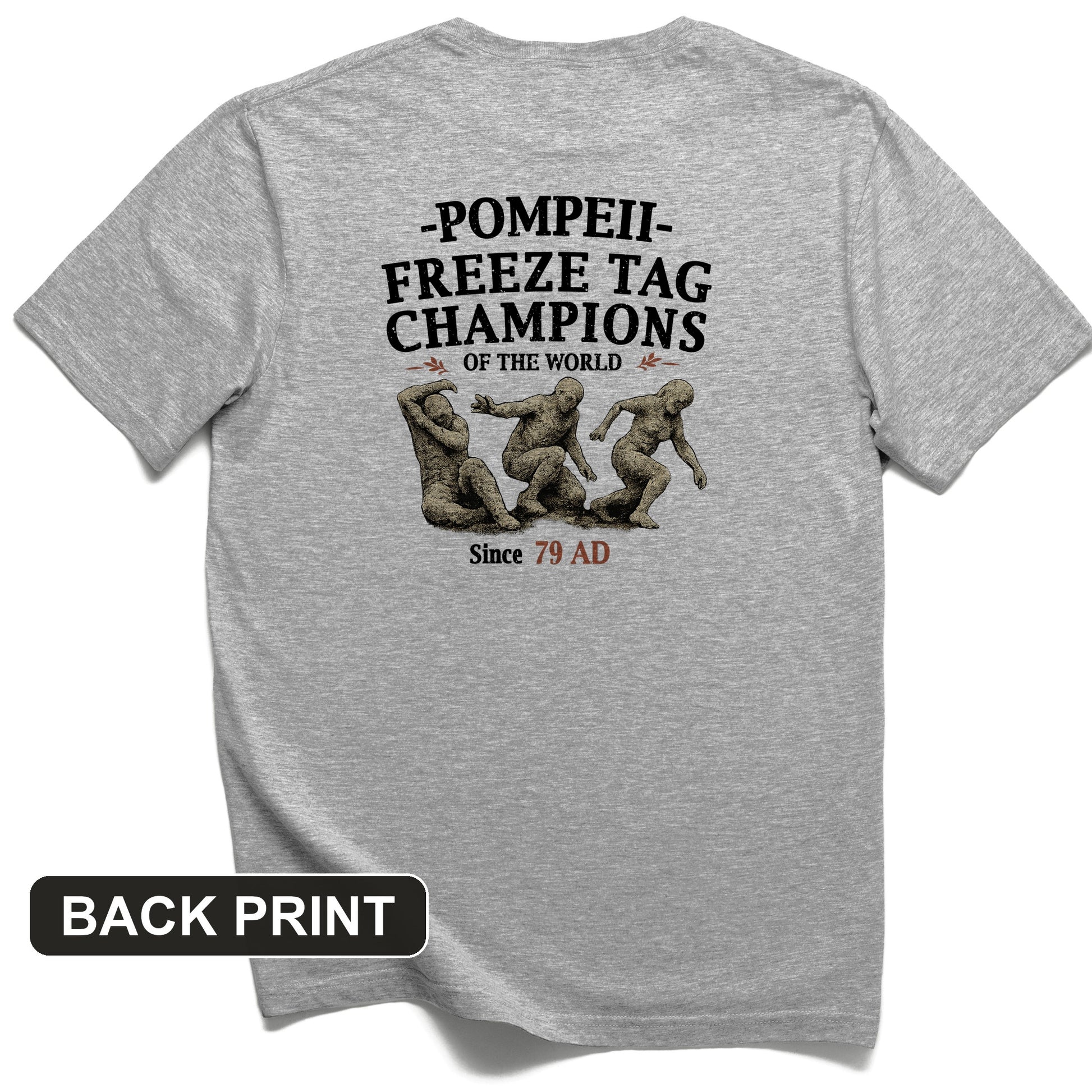 Freeze Tag Back Print T-Shirt