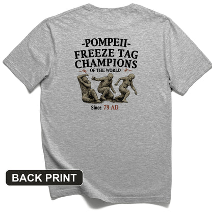 Freeze Tag Back Print T-Shirt