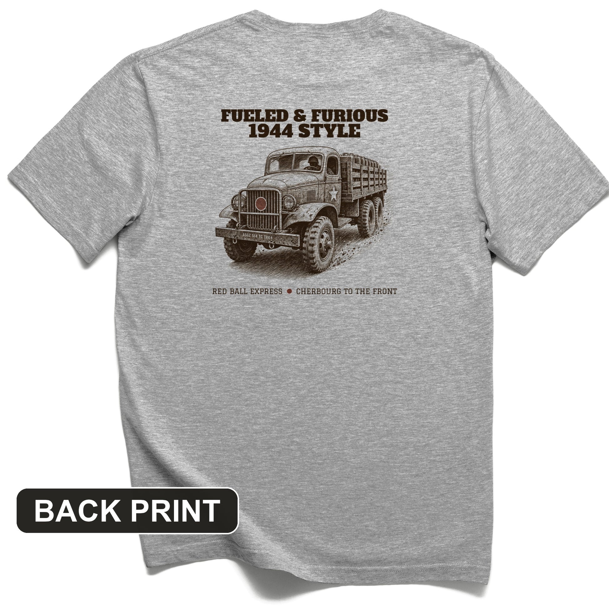 Fueled and Furious Back Print T-Shirt