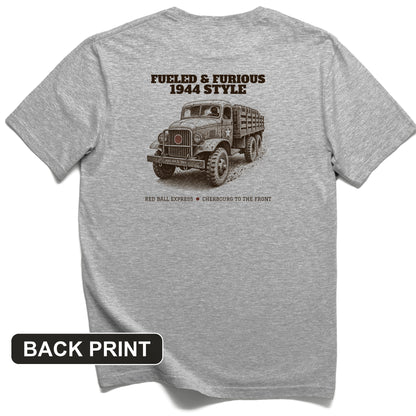 Fueled and Furious Back Print T-Shirt