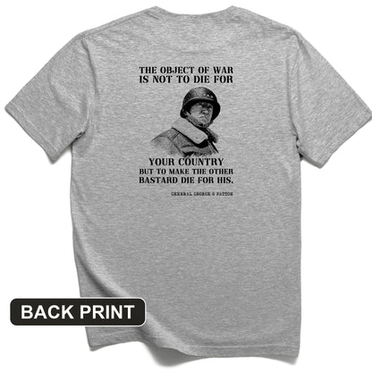 General Patton Back Print T-Shirt