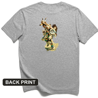 Ghost Dancer Back Print T-Shirt