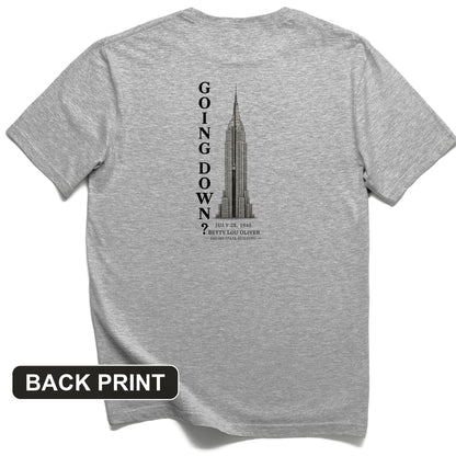 Going Down Back Print T-Shirt
