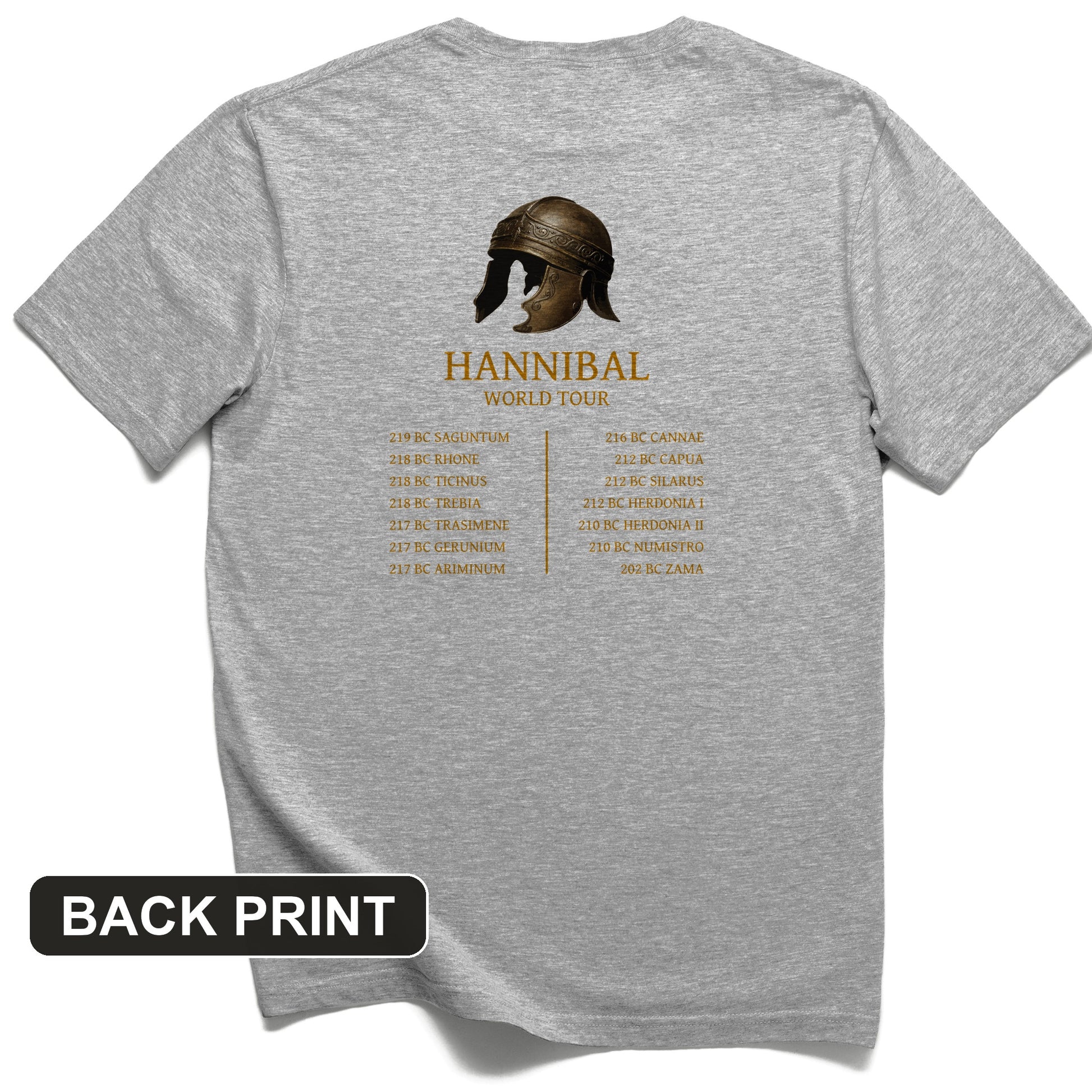 Hannibal World Tour Back Print T-Shirt