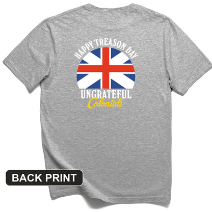 Happy Treason Day Back Print T-Shirt