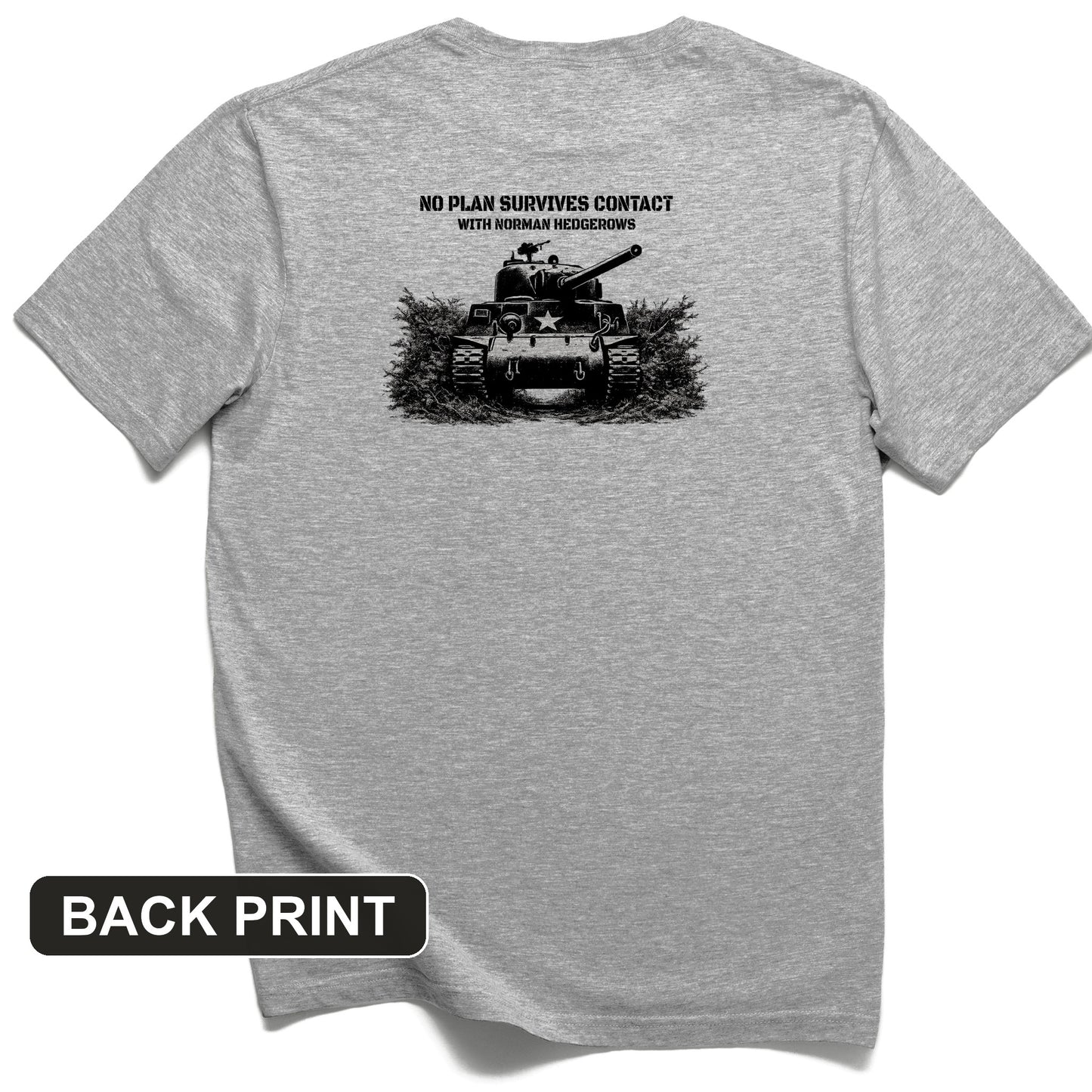 Hedgerows Back Print T-Shirt